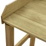 Mesa de jardinera madera de pino impregnada 75x40x90 cm en Soportes para macetas | Comprar online en Foru.es