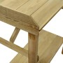 Mesa de jardinera madera de pino impregnada 75x40x90 cm en Soportes para macetas | Comprar online en Foru.es