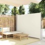 Toldo lateral retráctil 140x300 cm crema en Sombrillas | Comprar online en Foru.es
