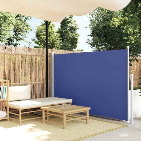 Toldo lateral retráctil 140x300 cm azul en Sombrillas | Comprar online en Foru.es