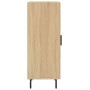 Aparador madera contrachapada color roble Sonoma 34,5x34x90 cm de vidaXL, Aparadores - Ref: Foro24-828815, Precio: 61,12 €, D...