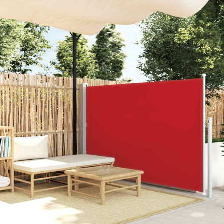 Toldo lateral retráctil 140x300 cm rojo en Sombrillas | Comprar online en Foru.es