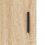 Aparador madera contrachapada color roble Sonoma 34,5x34x90 cm de vidaXL, Aparadores - Ref: Foro24-828815, Precio: 61,12 €, D...