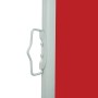 Toldo lateral retráctil 140x300 cm rojo en Sombrillas | Comprar online en Foru.es