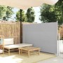 Toldo lateral retráctil 140x300 cm gris en Sombrillas | Comprar online en Foru.es