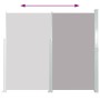 Toldo lateral retráctil 140x300 cm gris en Sombrillas | Comprar online en Foru.es