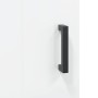 Aparador de madera contrachapada blanco brillante 34,5x34x90 cm de vidaXL, Aparadores - Ref: Foro24-828798, Precio: 66,38 €, ...