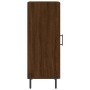 Aparador madera de ingeniería marrón roble 34,5x34x90 cm de vidaXL, Aparadores - Ref: Foro24-828811, Precio: 65,06 €, Descuen...