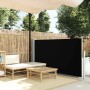 Toldo lateral retráctil 120x300 cm negro en Sombrillas | Comprar online en Foru.es