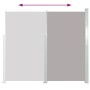 Toldo lateral retráctil 120x300 cm gris en Sombrillas | Comprar online en Foru.es