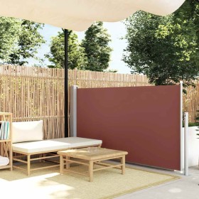 Toldo lateral retráctil 120x300 cm marrón en Sombrillas | Comprar online en Foru.es