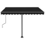 Toldo de pie automático gris antracita 300x250 cm en Toldos | Comprar online en Foru.es