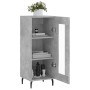 Aparador de madera contrachapada gris hormigón 34,5x34x90 cm de vidaXL, Aparadores - Ref: Foro24-828816, Precio: 61,12 €, Des...