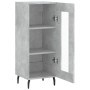 Aparador de madera contrachapada gris hormigón 34,5x34x90 cm de vidaXL, Aparadores - Ref: Foro24-828816, Precio: 61,12 €, Des...