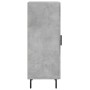 Aparador de madera contrachapada gris hormigón 34,5x34x90 cm de vidaXL, Aparadores - Ref: Foro24-828816, Precio: 61,12 €, Des...