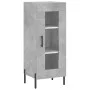 Concrete gray plywood sideboard 34.5x34x90 cm by vidaXL, Sideboards - Ref: Foro24-828808, Price: 62,18 €, Discount: %