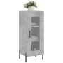 Concrete gray plywood sideboard 34.5x34x90 cm by vidaXL, Sideboards - Ref: Foro24-828808, Price: 62,18 €, Discount: %