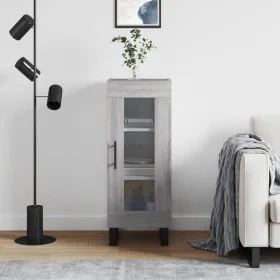Sonoma gray engineered wood sideboard 34.5x34x90 cm by vidaXL, Sideboards - Ref: Foro24-828826, Price: 64,58 €, Discount: %