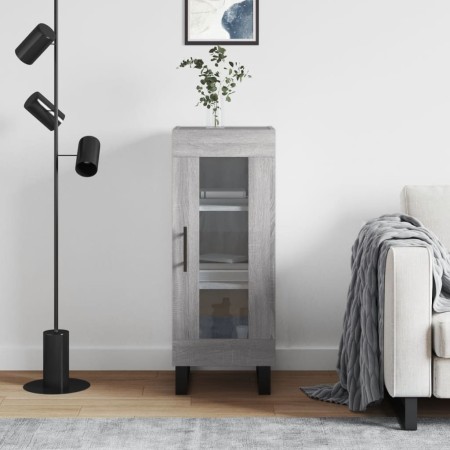 Aparador madera de ingeniería gris Sonoma 34,5x34x90 cm de vidaXL, Aparadores - Ref: Foro24-828826, Precio: 65,41 €, Descuent...