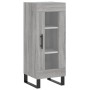 Aparador madera de ingeniería gris Sonoma 34,5x34x90 cm de vidaXL, Aparadores - Ref: Foro24-828826, Precio: 65,41 €, Descuent...