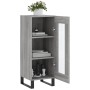 Aparador madera de ingeniería gris Sonoma 34,5x34x90 cm de vidaXL, Aparadores - Ref: Foro24-828826, Precio: 65,41 €, Descuent...