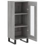 Aparador madera de ingeniería gris Sonoma 34,5x34x90 cm de vidaXL, Aparadores - Ref: Foro24-828826, Precio: 65,41 €, Descuent...