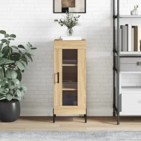 Sideboard aus Sonoma-Eichensperrholz, 34,5 x 34 x 90 cm von vidaXL, Sideboards - Ref: Foro24-828807, Preis: 62,29 €, Rabatt: %