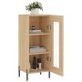 Aparador madera contrachapada color roble Sonoma 34,5x34x90 cm de vidaXL, Aparadores - Ref: Foro24-828807, Precio: 63,08 €, D...