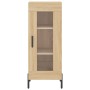 Aparador madera contrachapada color roble Sonoma 34,5x34x90 cm de vidaXL, Aparadores - Ref: Foro24-828807, Precio: 63,08 €, D...