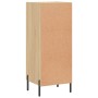 Aparador madera contrachapada color roble Sonoma 34,5x34x90 cm de vidaXL, Aparadores - Ref: Foro24-828807, Precio: 63,08 €, D...