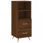 Aparador madera de ingeniería marrón roble 34,5x34x90 cm de vidaXL, Aparadores - Ref: Foro24-828643, Precio: 54,38 €, Descuen...