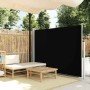 Toldo lateral retráctil 160x500 cm negro en Sombrillas | Comprar online en Foru.es
