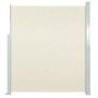 Toldo lateral retráctil 160x500 cm crema en Sombrillas | Comprar online en Foru.es