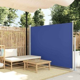 Toldo lateral retráctil 160x500 cm azul en Sombrillas | Comprar online en Foru.es