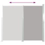 Toldo lateral retráctil 160x500 cm gris en Sombrillas | Comprar online en Foru.es