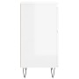 Aparadores 2 uds madera de ingeniería blanco brillo 40x35x70 cm de vidaXL, Aparadores - Ref: Foro24-831153, Precio: 94,99 €, ...