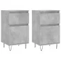 Sideboards 2 pcs concrete gray engineered wood 40x35x70 cm by vidaXL, Sideboards - Ref: Foro24-831157, Price: 63,31 €, Discou...
