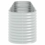 Arriate de acero galvanizado plateado 400x80x81 cm en Macetas y jardineras | Comprar online en Foru.es
