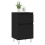 Aparadores 2 uds madera de ingeniería negro 40x35x70 cm de vidaXL, Aparadores - Ref: Foro24-831151, Precio: 91,98 €, Descuent...