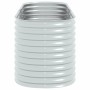 Arriate de acero galvanizado plateado 240x80x81 cm en Macetas y jardineras | Comprar online en Foru.es