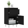 Aparadores 2 uds madera de ingeniería negro 40x35x70 cm de vidaXL, Aparadores - Ref: Foro24-831151, Precio: 91,98 €, Descuent...
