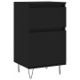 Aparadores 2 uds madera de ingeniería negro 40x35x70 cm de vidaXL, Aparadores - Ref: Foro24-831151, Precio: 91,98 €, Descuent...
