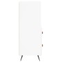 Aparador madera de ingeniería blanco 34,5x34x90 cm de vidaXL, Aparadores - Ref: Foro24-828636, Precio: 53,98 €, Descuento: %