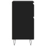 Aparadores 2 uds madera de ingeniería negro 40x35x70 cm de vidaXL, Aparadores - Ref: Foro24-831151, Precio: 91,98 €, Descuent...