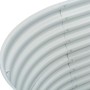 Arriate de acero galvanizado plateado 160x80x81 cm en Macetas y jardineras | Comprar online en Foru.es