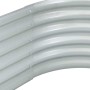 Arriate de acero galvanizado plateado 240x80x44 cm en Macetas y jardineras | Comprar online en Foru.es
