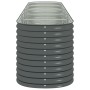 Arriate de acero galvanizado gris 400x80x81 cm en Macetas y jardineras | Comprar online en Foru.es