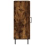 Aparador madera de ingeniería roble ahumado 34,5x34x90 cm de vidaXL, Aparadores - Ref: Foro24-828809, Precio: 63,08 €, Descue...