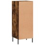 Aparador madera de ingeniería roble ahumado 34,5x34x90 cm de vidaXL, Aparadores - Ref: Foro24-828809, Precio: 63,08 €, Descue...