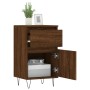 Aparadores 2 uds madera de ingeniería marrón roble 40x35x70 cm de vidaXL, Aparadores - Ref: Foro24-831163, Precio: 65,98 €, D...